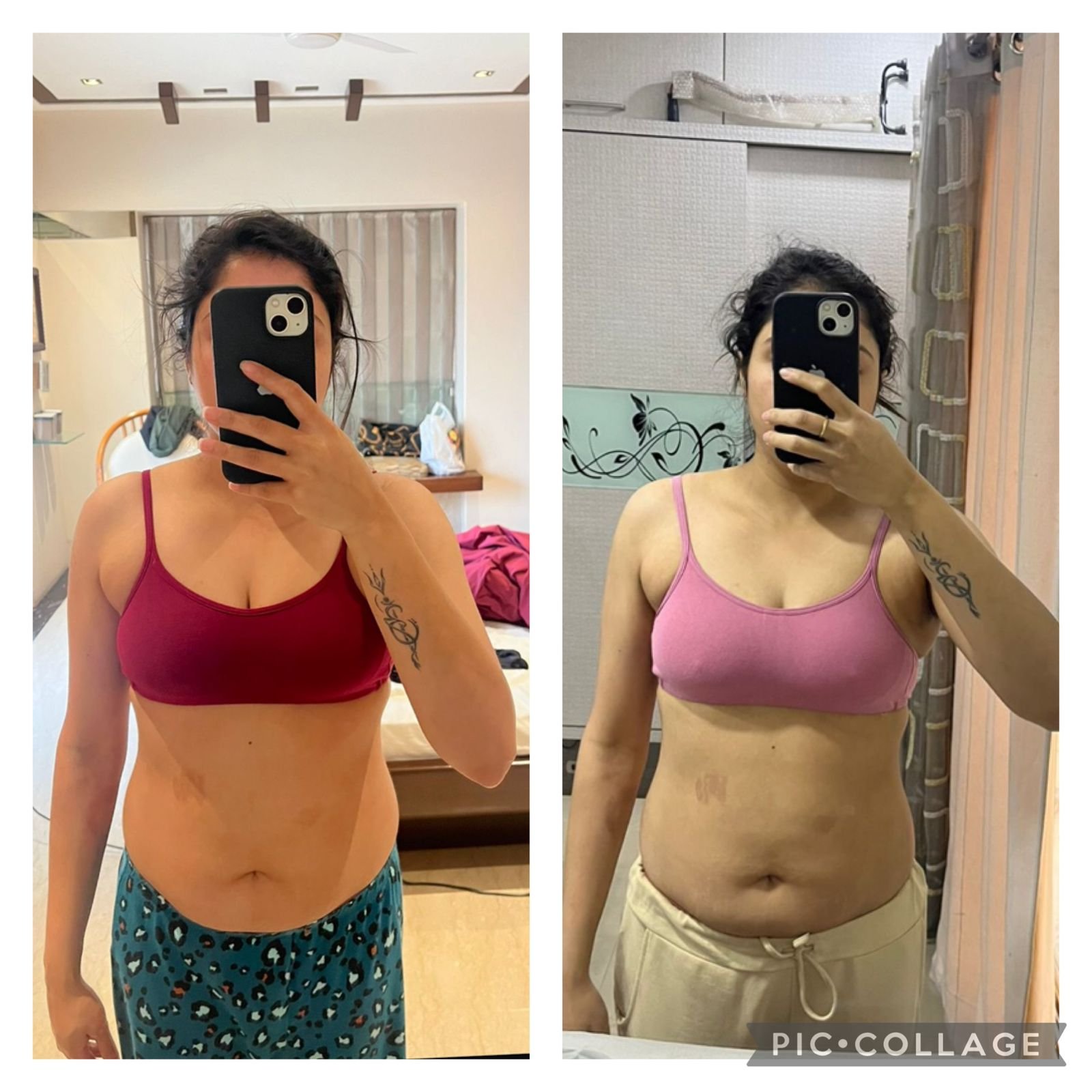 Client transformation photo